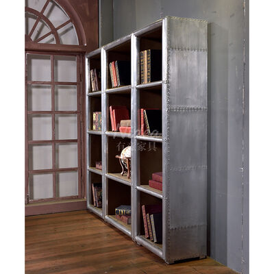 Современный антикварный стиль Промышленный книжный шкаф Авиатор Офисный стол Роскошная авиационная мебель для дома Гостиница Многофункциональная для гостиной